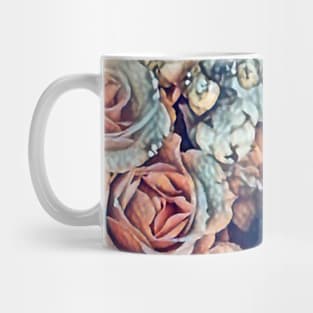 Antique roses pattern Mug